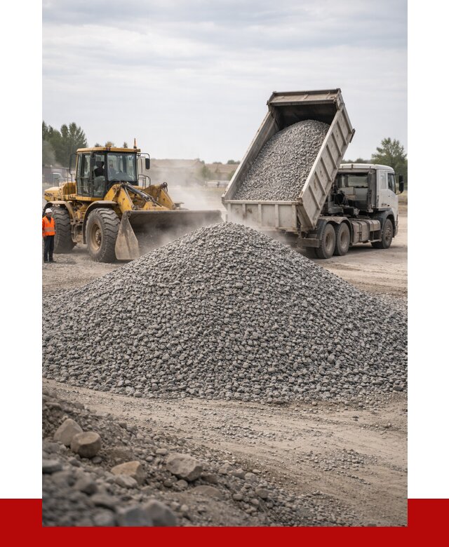 Купить щебень с доставкой в Реже от 2738 руб. | ПРОНЕРУДРеж