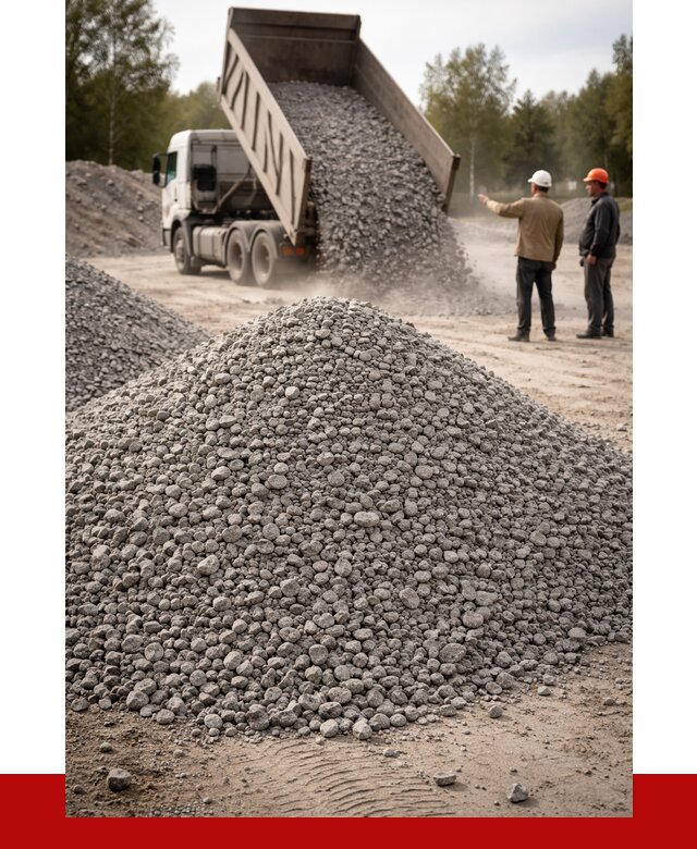 Гранитный щебень фракция 0-5 в Реже от 3176 руб ПРОНЕРУДРеж