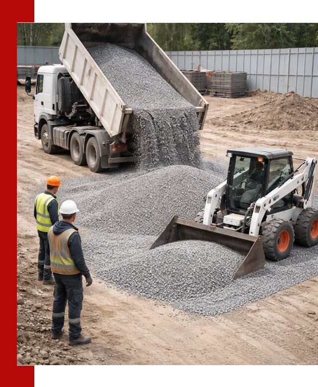 Доставка и продажа гранитного щебня фракции 0-5 в Реже