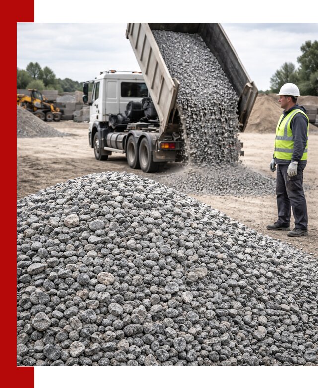 Доставка и продажа гранитного щебня фракции 5-20 в Реже