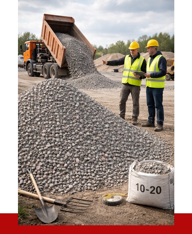 Гранитный щебень фракция 10-20 в Реже от 4600 руб.|ПРОНЕРУДРеж