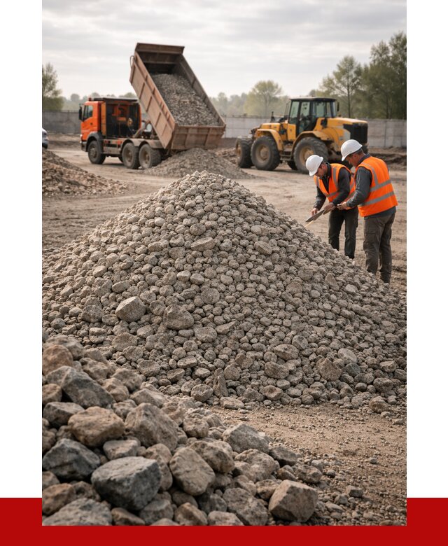 Гранитный щебень фракция 40-70 в Реже от 2738 руб ПРОНЕРУДРеж