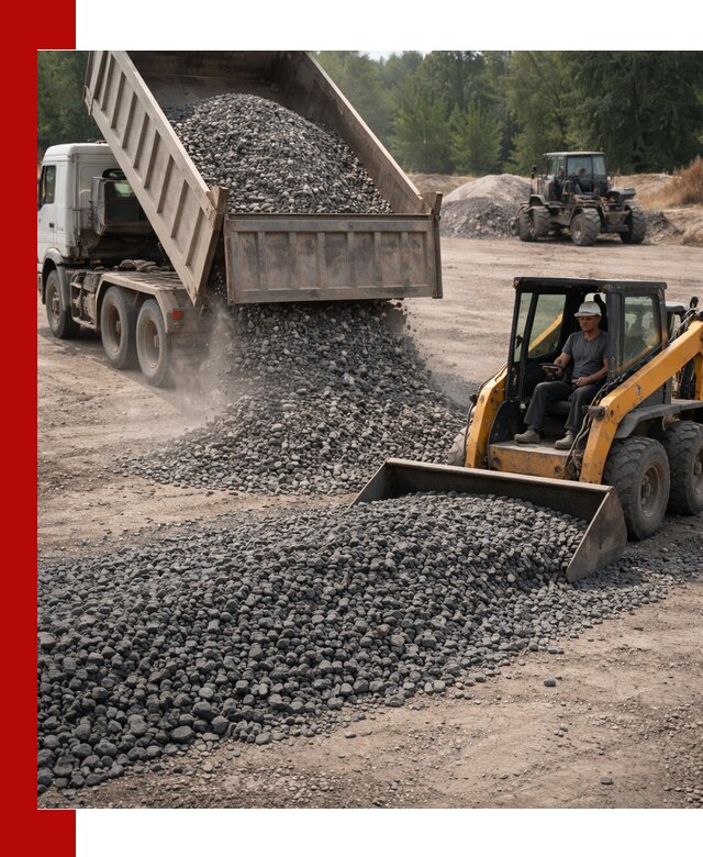 Гранитный щебень фракция 40-70 с доставкой в Реже