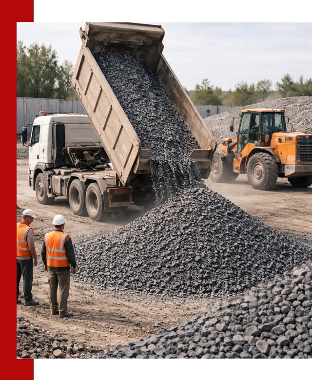 Доставка и продажа щебня габбро-диабаза в Реже
