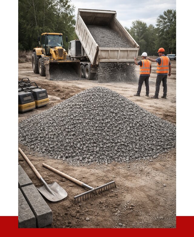 Гравийный щебень купить в Реже от 2410 р. ПРОНЕРУДРеж