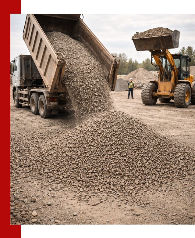 Гравийный щебень фракция 3–10 с доставкой в Реже