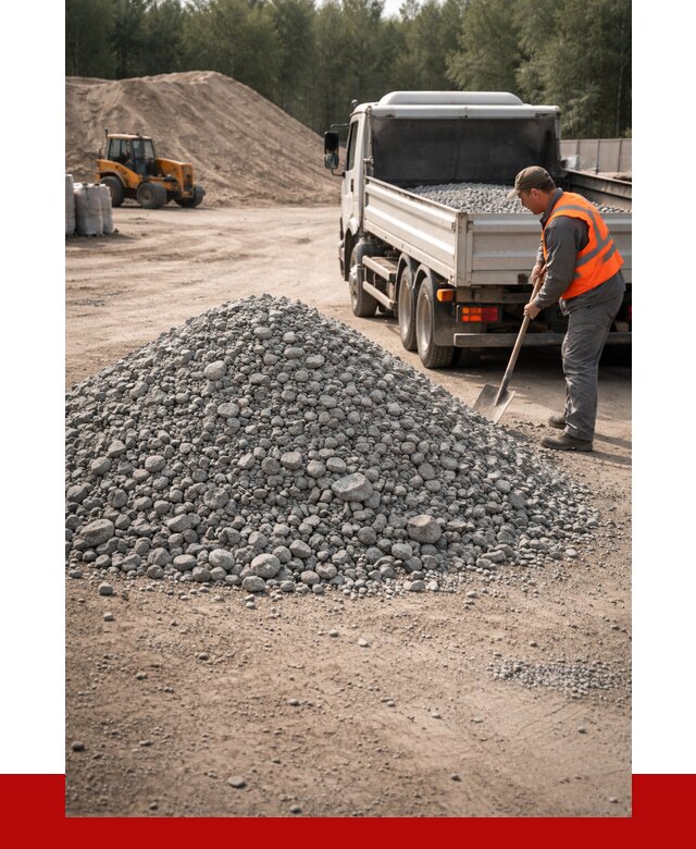 Гравийный щебень фракция 5-10 в Реже от 2410 р. | ПРОНЕРУДРеж