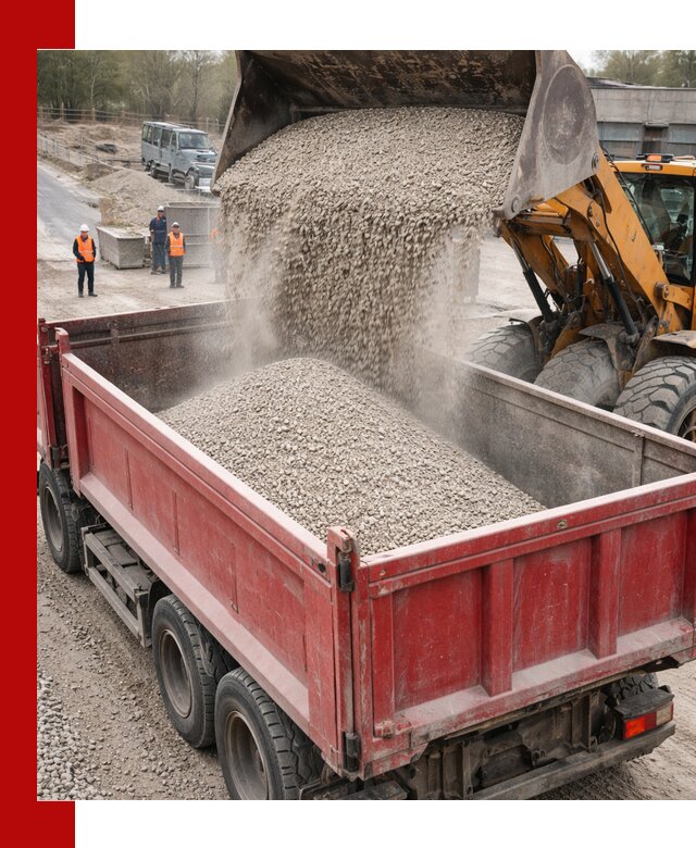 Купить известняковый щебень фракции 0-5 с доставкой в Реже