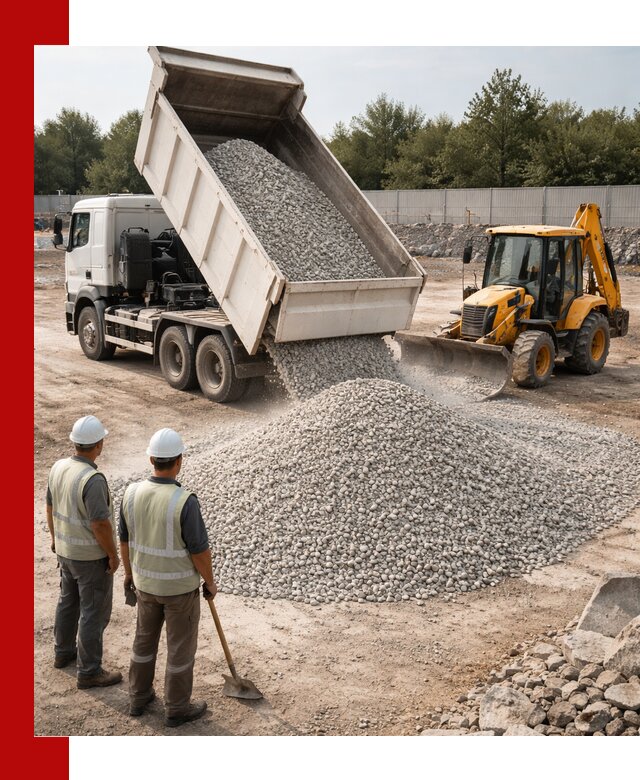 Купить известняковый щебень фракции 5–10 мм с доставкой в Реже