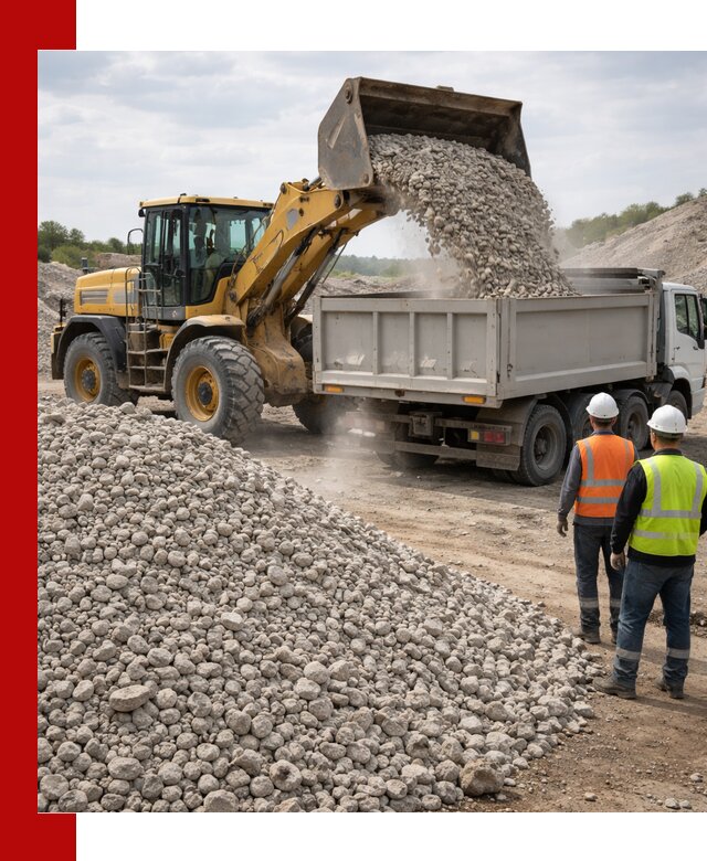 Доломитовый щебень фракция 40–71 доставка и продажа в Реже