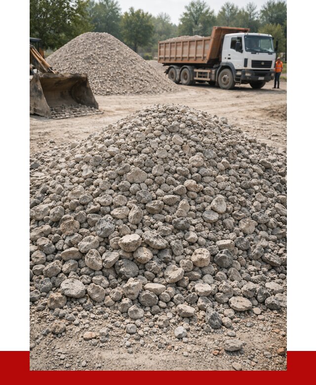 Вторичный щебень фракция 20-40 в Реже от 2410 р ПРОНЕРУДРеж