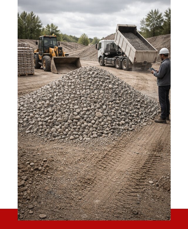 Купить бетонный щебень в Реже, от 3505 р. ПРОНЕРУДРеж