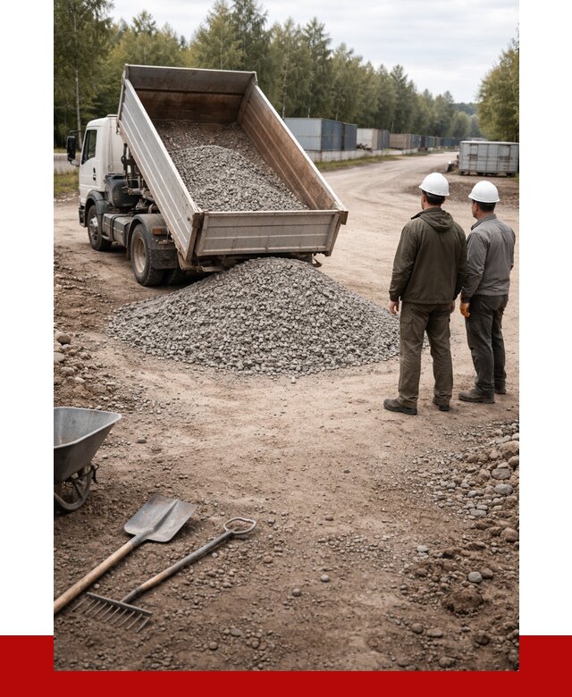 Бетонный щебень фракция 5-20 в Реже от 3505 р., ПРОНЕРУДРеж