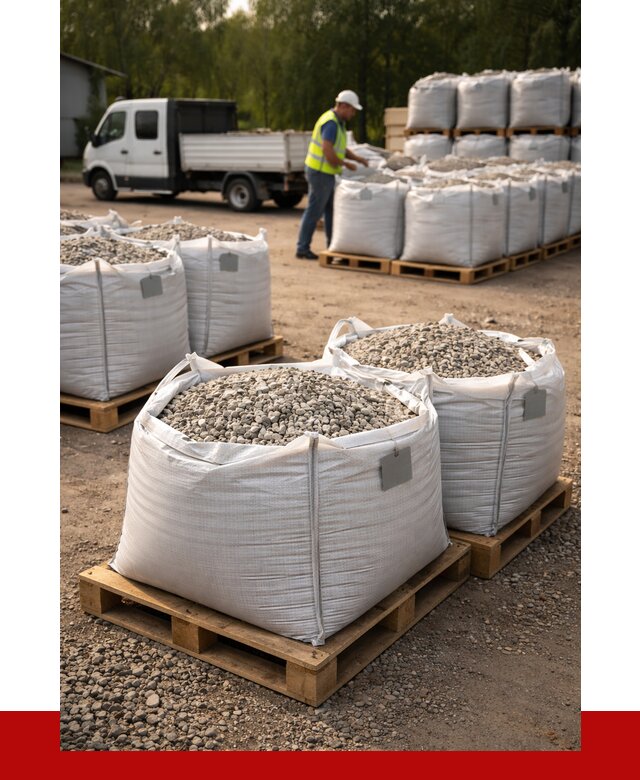 Щебень в мешках с доставкой в Реже от 4600 р. | ПРОНЕРУДРеж