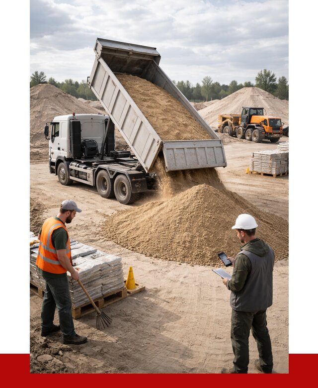 Карьерный песок с доставкой в Реже от 3943 р. ПРОНЕРУДРеж