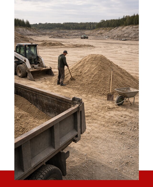 Карьерный песок среднезернистый в Реже, от 2410 р. ПРОНЕРУДРеж