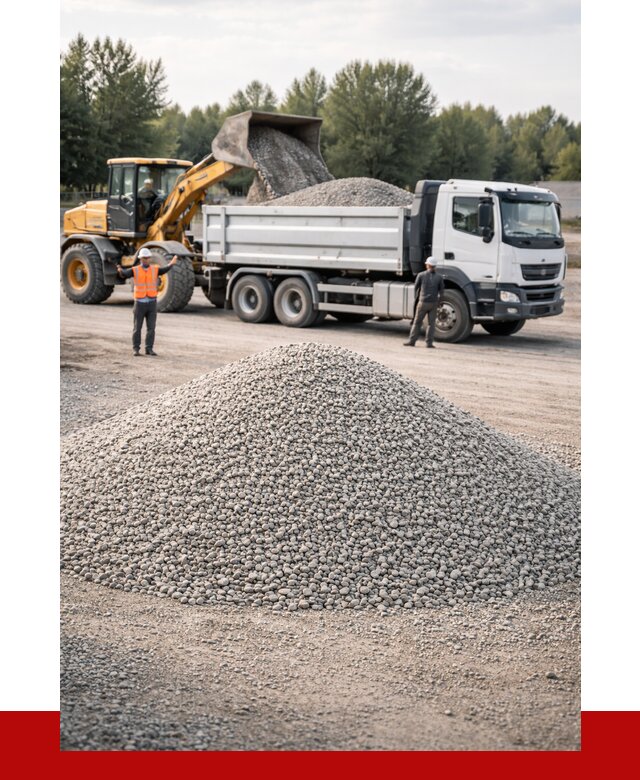 Купить мытый гравий в Реже от 3834 р, доставка ПРОНЕРУДРеж