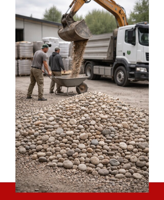 Галька декоративная в Реже от 3505 р. за куб | ПРОНЕРУДРеж