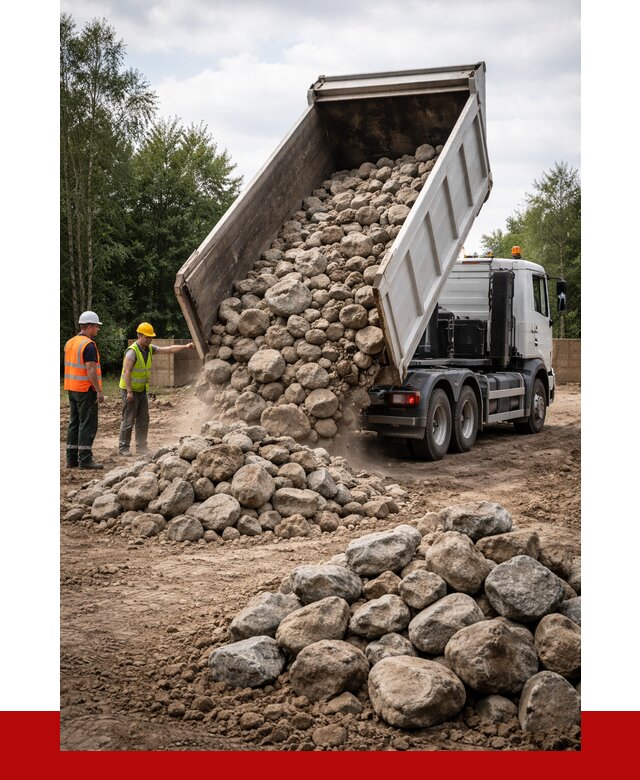 Купить булыжник в Реже с доставкой от 4929 р. за куб | ПРОНЕРУДРеж