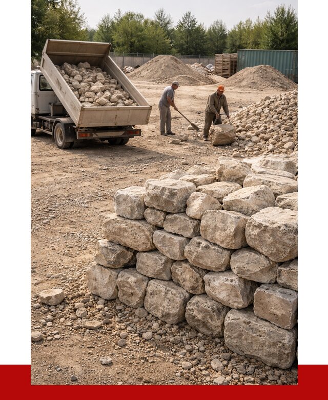 Бутовый камень известняковый в Реже от 4600 р. | ПРОНЕРУДРеж