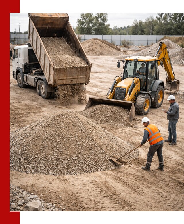 Поставка и доставка ПГС С4 в мешках и самосвалах в Реже