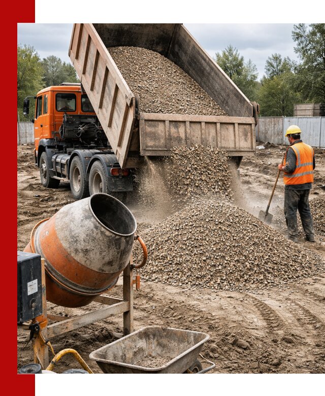 Опгс для бетона с доставкой самосвалом в Реже от производителя