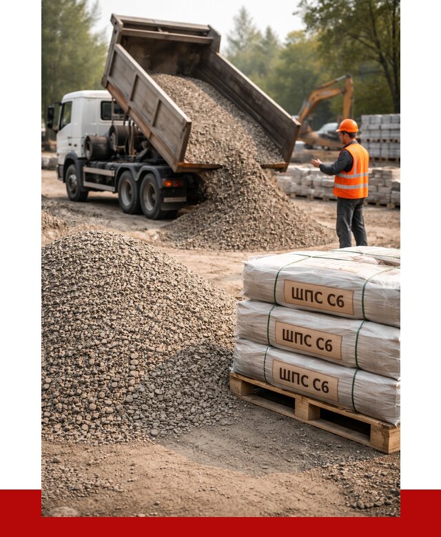ЩПС С6 в Реже с доставкой от 2410 р. за куб | ПРОНЕРУДРеж