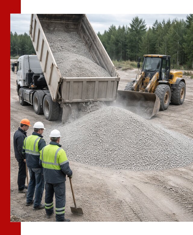 Известняковый отсев 0-5 доставка в Реже быстро и выгодно