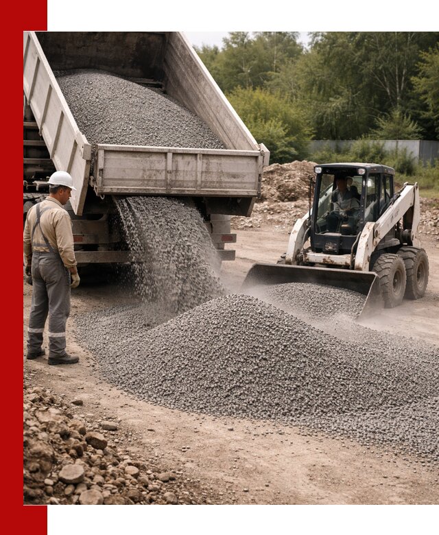 Доставка гравийного отсева 0-5 в Реже оптом и в розницу