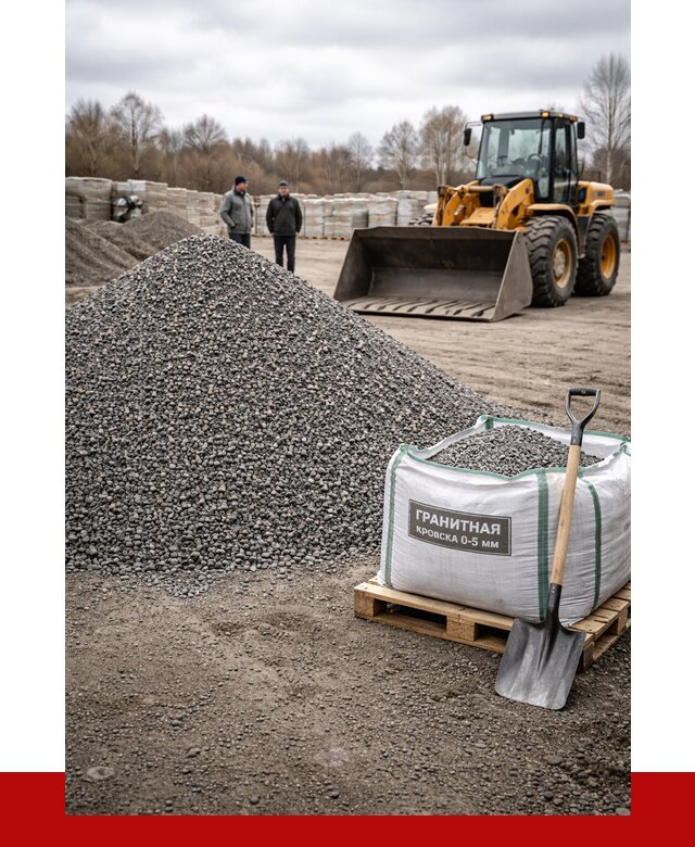 Купить гранитную крошку в Реже от 5257 р. с доставкой | ПРОНЕРУДРеж