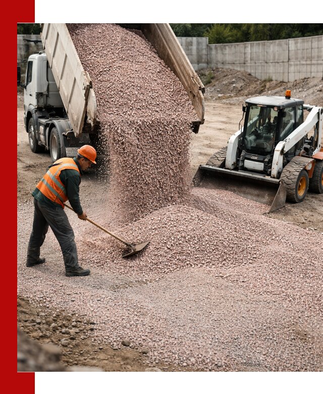 Крошка розовый гранит с доставкой в Реже от производителя