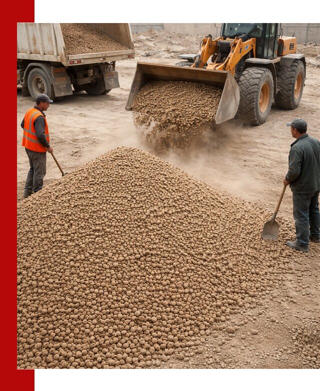 Керамзит фракция 10-20 с доставкой в Реже