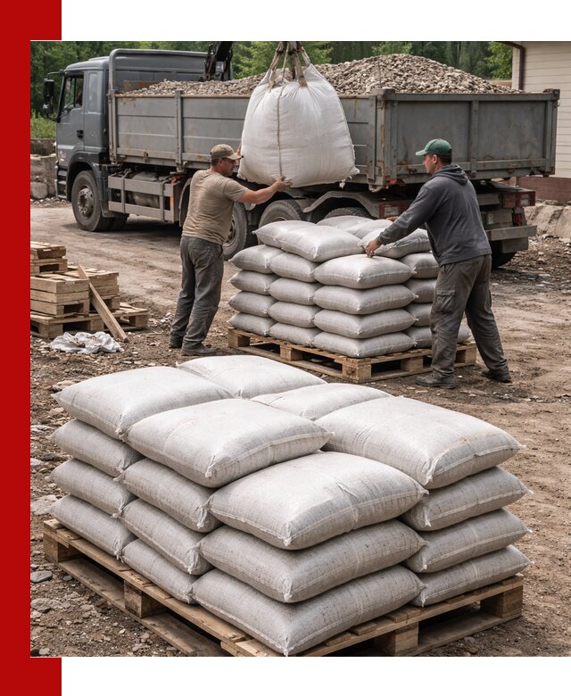 Керамзит в мешках с доставкой в Реже от компании-поставщика