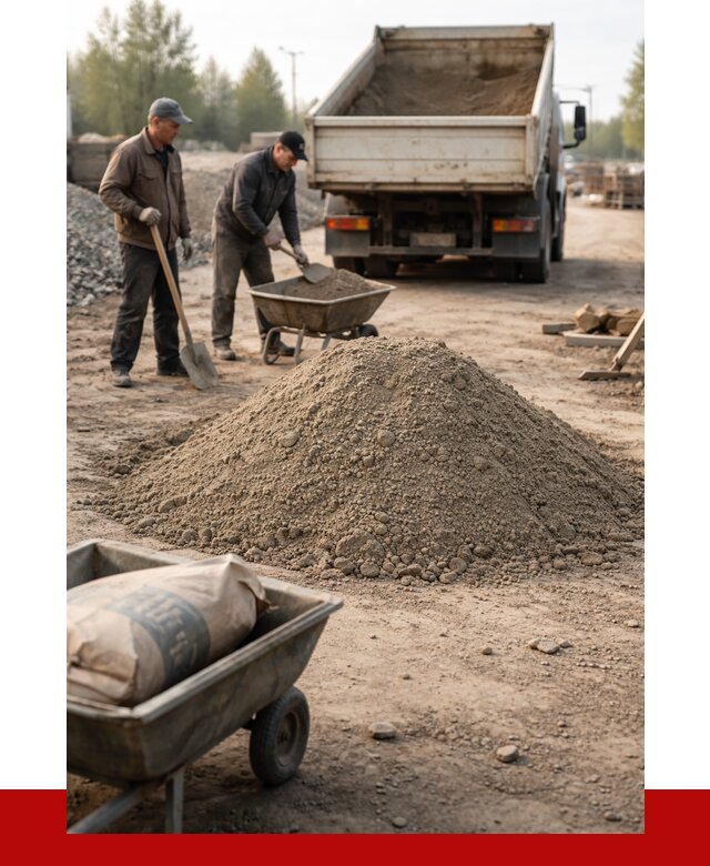 Цементно-песчаная смесь М150 в Реже от 5148 р. | ПРОНЕРУДРеж