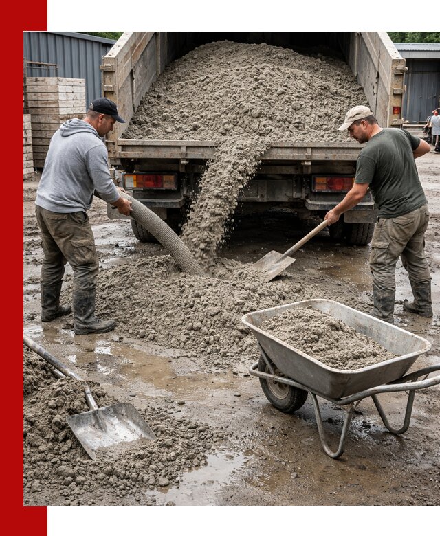 Цементно-песчаная смесь М150 доставка в Реже