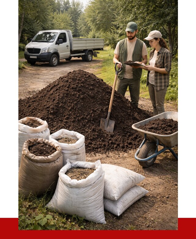 Купить грунт с доставкой в Реже от 4929 р. за м3 | ПРОНЕРУДРеж