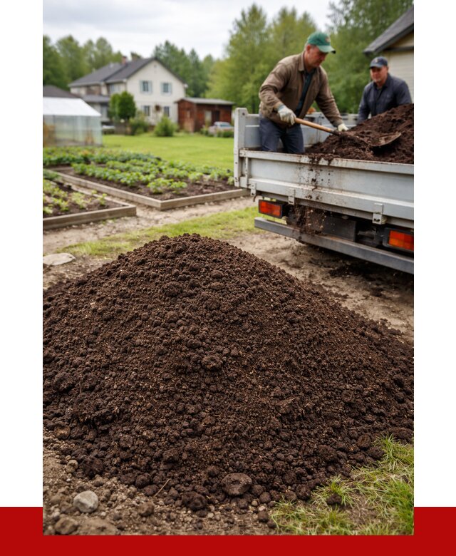 Плодородный грунт в Реже с доставкой от 4600 р. | ПРОНЕРУДРеж