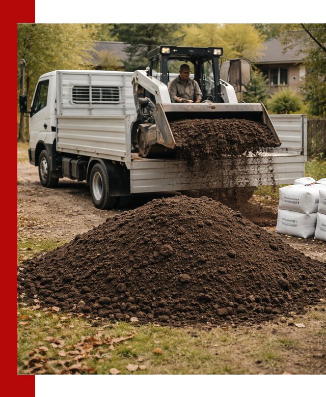 Доставка садовой земли в больших объёмах в Реже