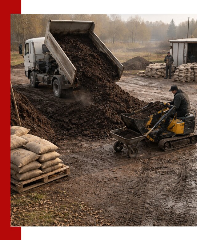 Кислый торф в доставке по выгодным ценам в Реже