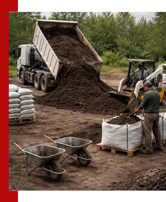 Доставка и продажа торфогрунта в Реже оптом и в розницу