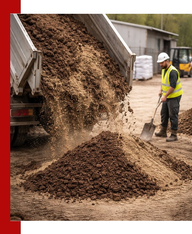 Доставка торфо-песчаной смеси в Реже для строительства и озеленения