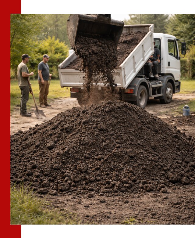 Доставка и продажа чернозема в Реже оптом и в розницу