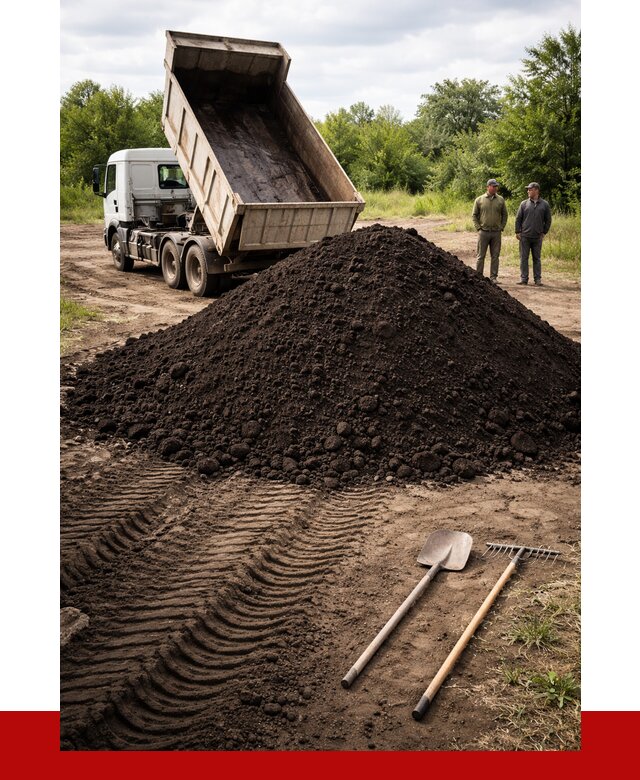 Купить чернозем навалом в Реже от 1314 р. за куб | ПРОНЕРУДРеж