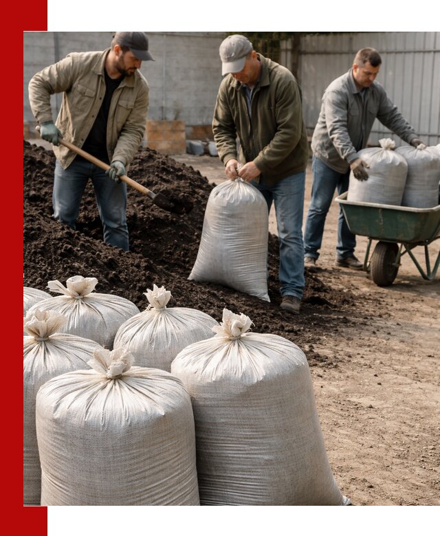 Купить чернозем в мешках с доставкой в Реже