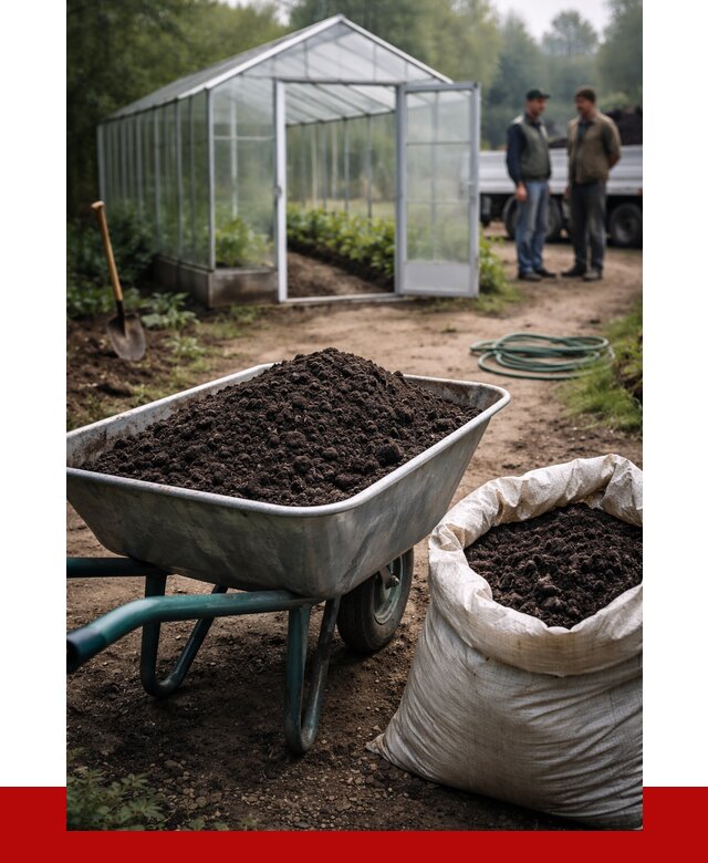 Чернозем для теплицы в Реже с доставкой от 1643 р. | ПРОНЕРУДРеж