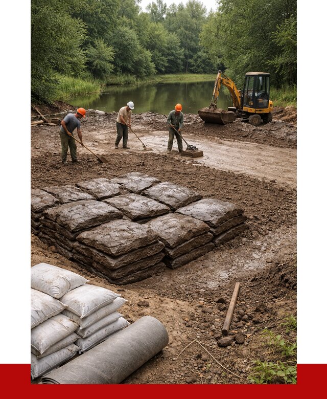 Купить глину для пруда в Реже от 4929 р. с доставкой | ПРОНЕРУДРеж