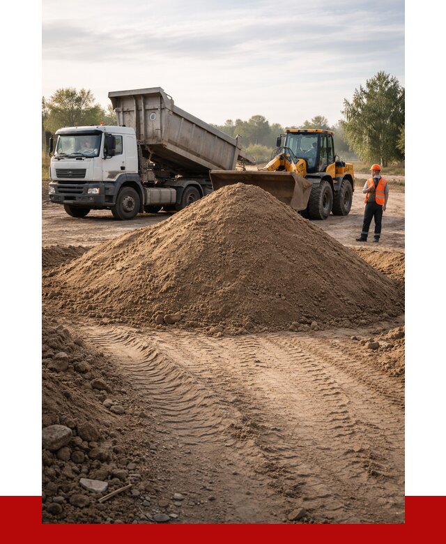 Купить песчаный грунт с доставкой в Реже от 4600 р. | ПРОНЕРУДРеж