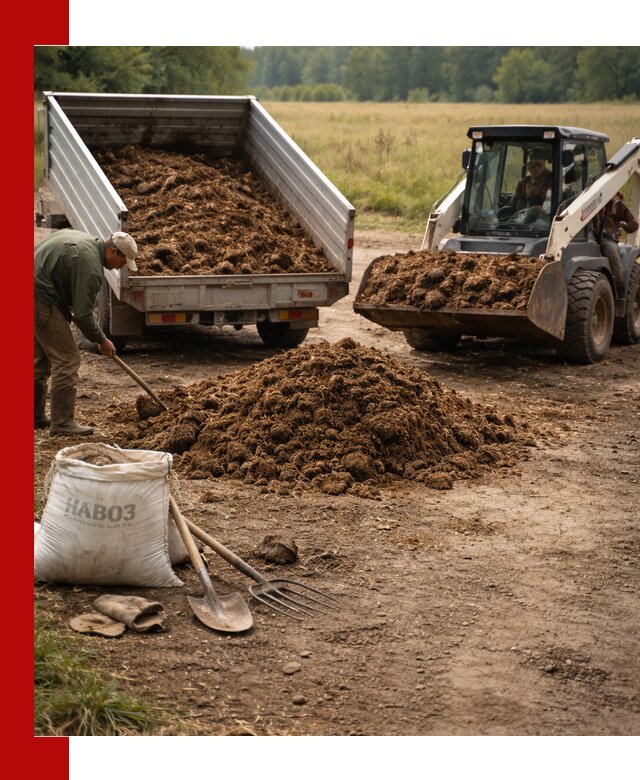 Доставка конского навоза в Реже с разгрузкой и доставкой на объект