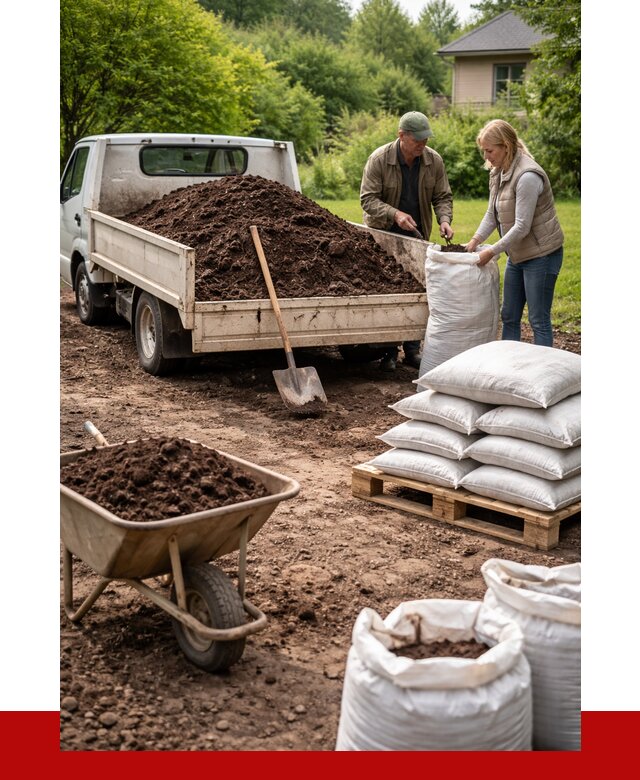 Перегной в мешках с доставкой в Реже от 2410 р. | ПРОНЕРУДРеж