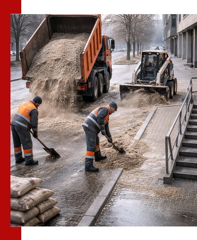 Поставка противогололедных материалов в Реже